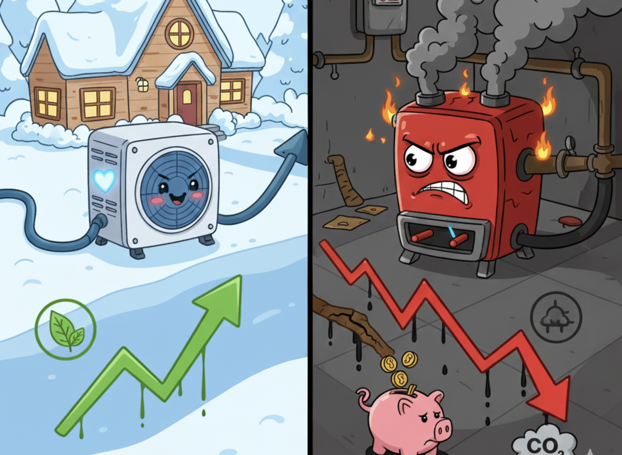 Dual Fuel vs Electric heat